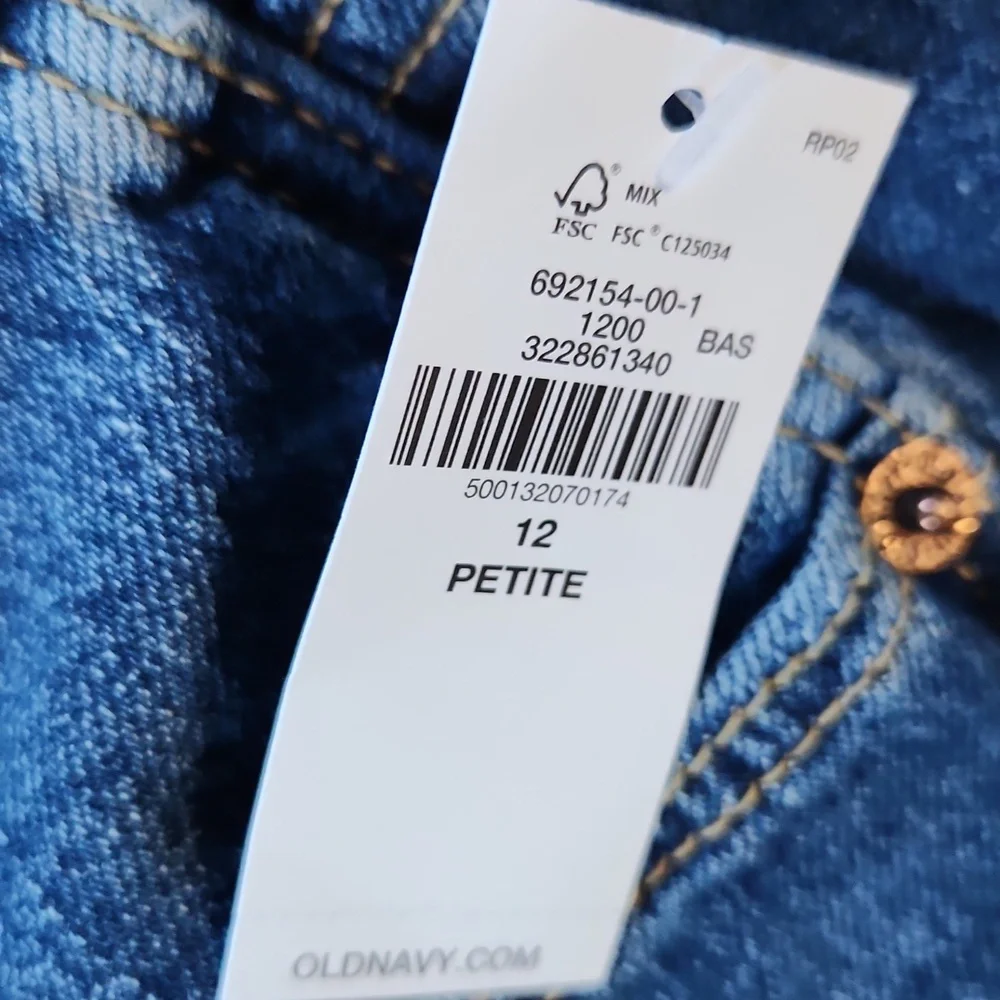 Curvy High-Waisted Vintage Slim Jeans 12 Petite